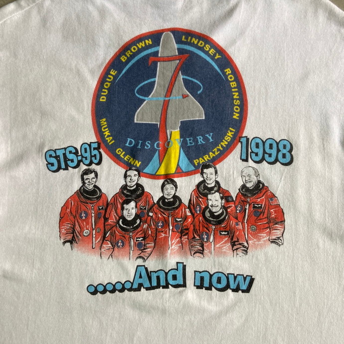 90年代 STS-95 FRIENDSHIP7 JOHN GLENN スペースシャトル 宇宙飛行士