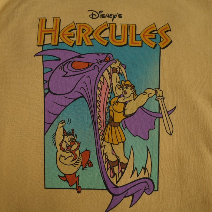 vintage Disney ディズニー Hercules ヘラクレス tシャツ