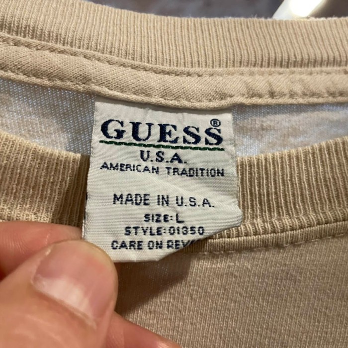90's ゲス GUESS / ハイビスカス 半袖TEE S/S Tee / USED | Vintage.City 古着屋、古着コーデ情報を発信