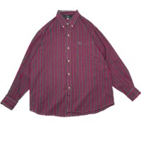 Freesize simple stripe shirt ストライプシャツ 長袖シャツ 24032316 | Vintage.City 古着屋、古着コーデ情報を発信