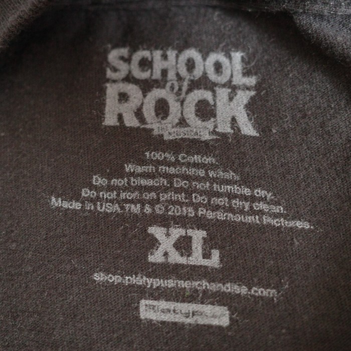 92 USA 製 映画 School of Rock ムービー T シャツ XL スクール オブ ロック バンド | Vintage.City 빈티지숍, 빈티지 코디 정보