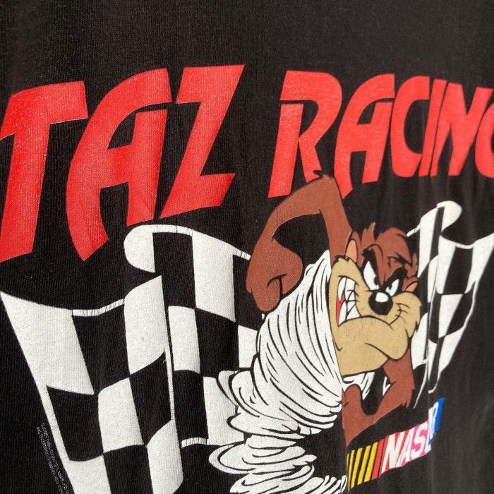 90s LOONEY TUNES/TAZ RACING T-SHIRT | Vintage.City 빈티지숍, 빈티지 코디 정보
