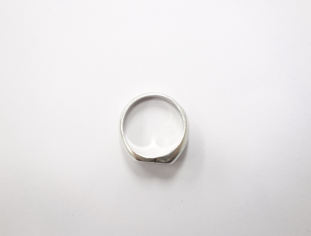 Tiffany & Co ティファニー カーブドハート リング 指輪 silver925 11 
