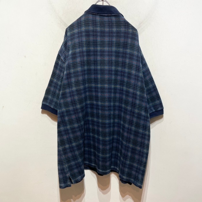 “SUPER BOWL” S/S Plaid Polo Shirt | Vintage.City 빈티지숍, 빈티지 코디 정보