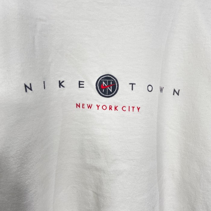 NIKE ナイキ Tシャツ XL 刺繍ロゴ センターロゴ アメリカ製 90s