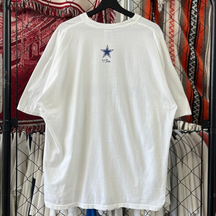 00s- NFL ダラスカウボーイズ チーム系 半袖Tシャツ プリントデザイン