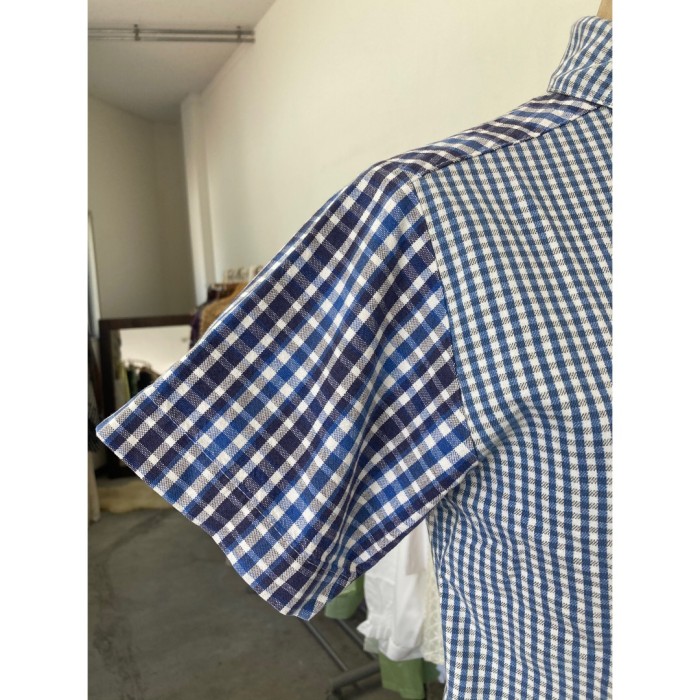 #723 GUESS / shirt 半袖シャツ ブルー USA | Vintage.City 빈티지숍, 빈티지 코디 정보