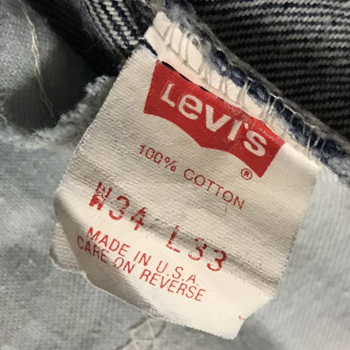 Levi80s 希少 Vintage Levi's 501 濃紺 デニム パンツ 31