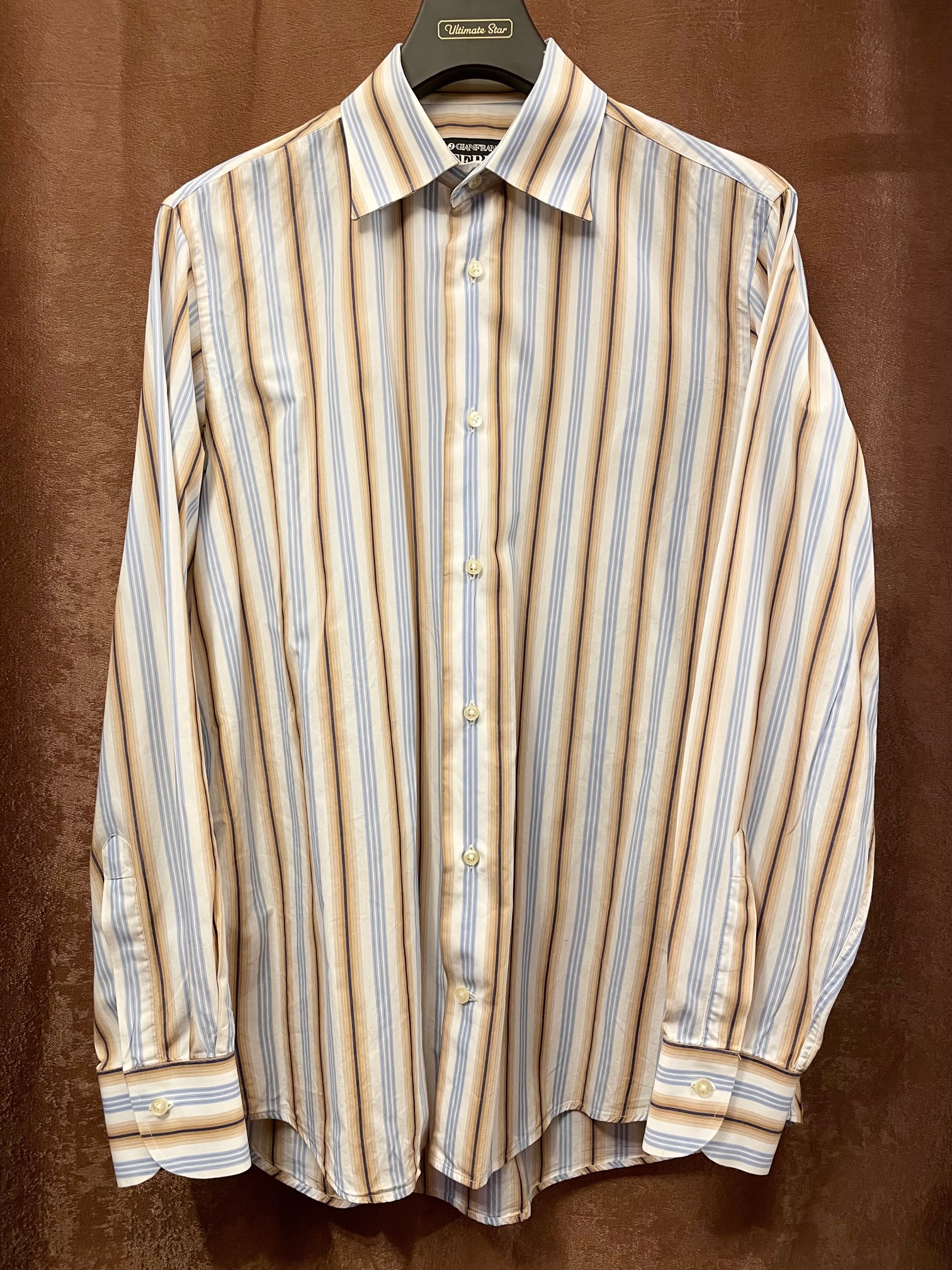 5,852円ferre vintage open collar shirts pattern