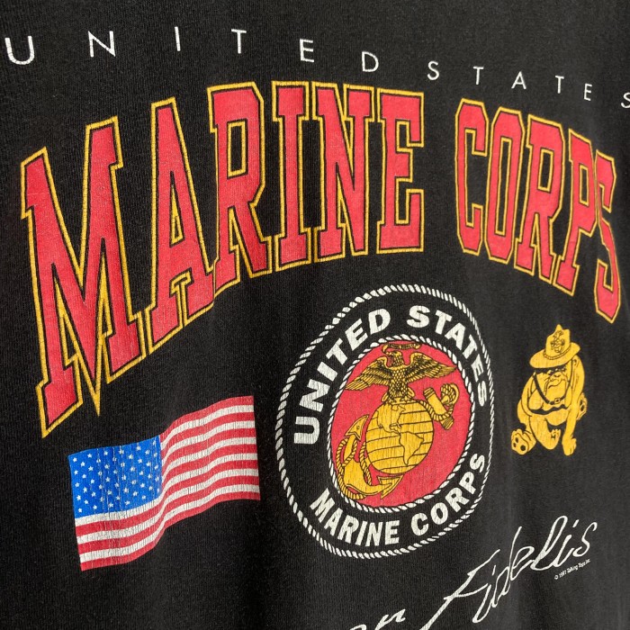 90s USMC “UNITED STATES MARINE CORPS” T-SHIRT | Vintage.City 古着屋、古着コーデ情報を発信