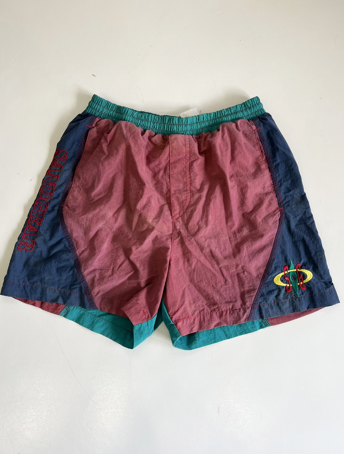 Lotto 】vintage beach shorts 水陸両用 水着 サーフパンツ ボード
