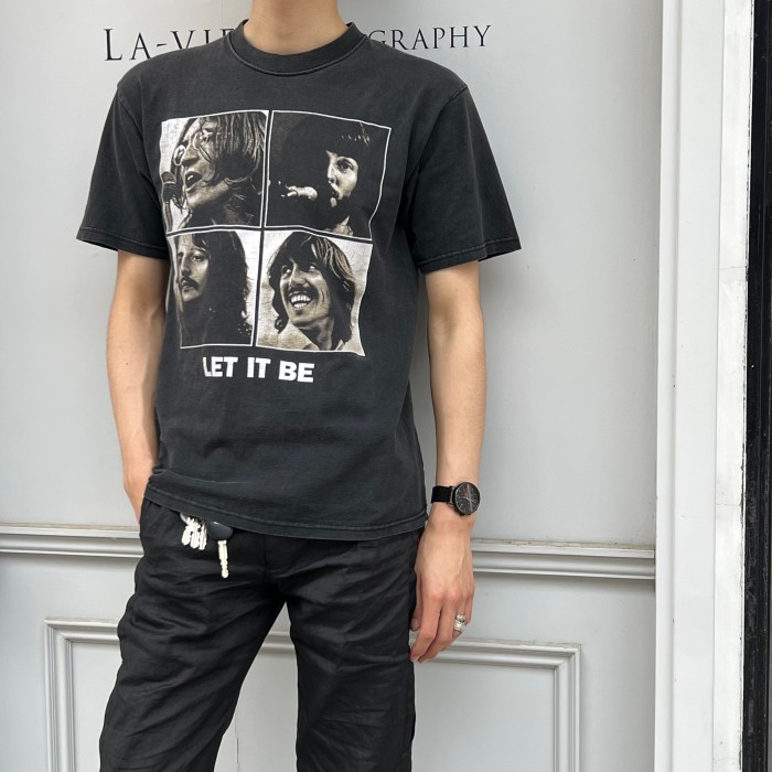 90s THE BEATLES LET IT BE バンTee