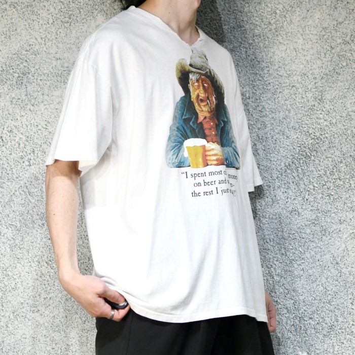 90s ヴィンテージ USED レトロ  プリント 企業 Tシャツ