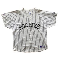 RUSSEL MLB ROCKIES Baseball Shirts | Vintage.City Vintage Shops, Vintage Fashion Trends