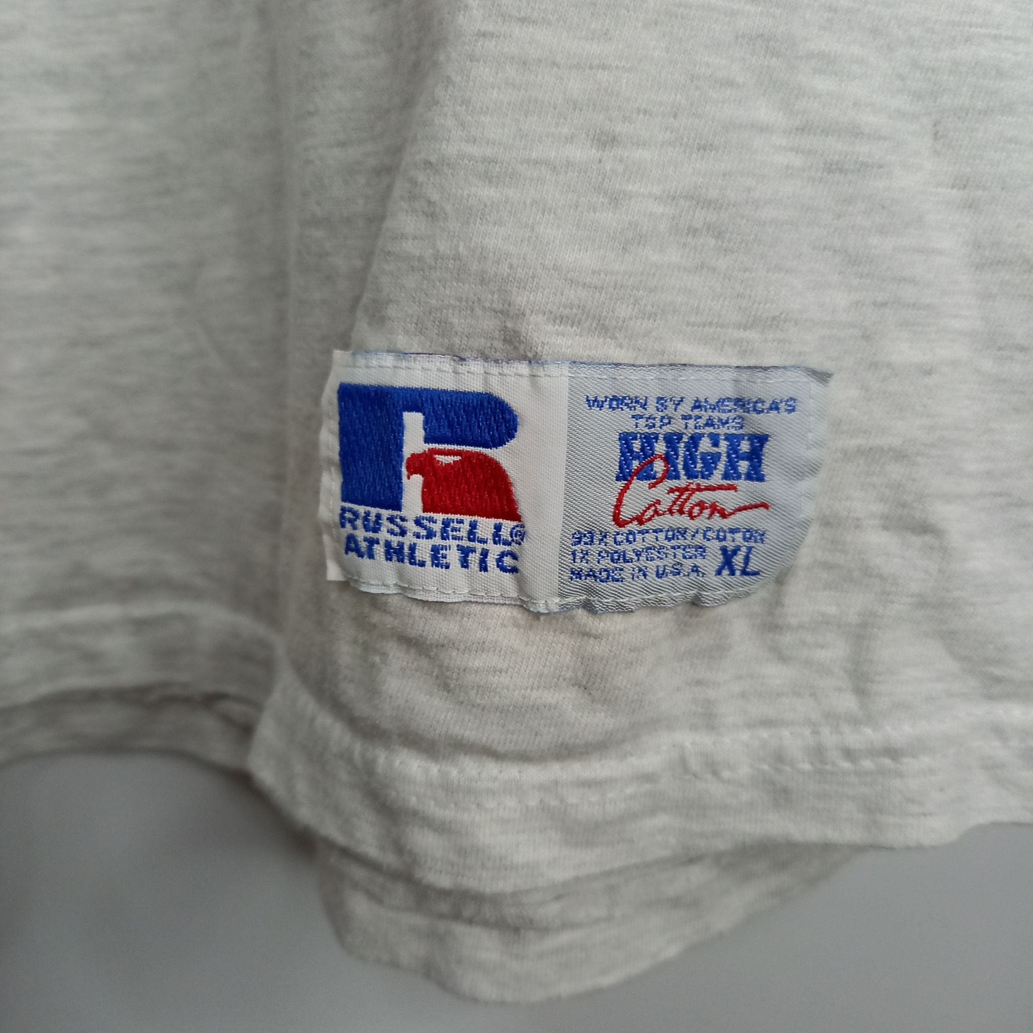 XL 90s ラッセルアスレチック　ベースボール　シャツ　オーバーサイズ　USATシャツ/カットソー(七分/長袖)