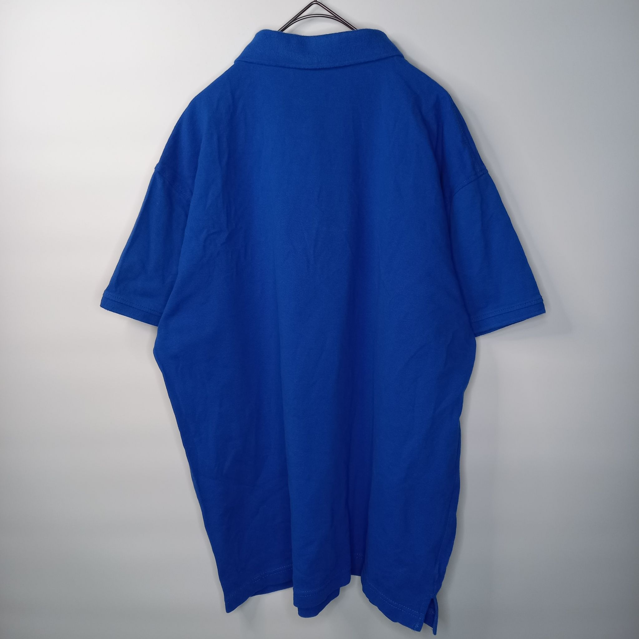 フレッドペリー 半袖ポロシャツ 刺繍ロゴ ブルー | Vintage.City