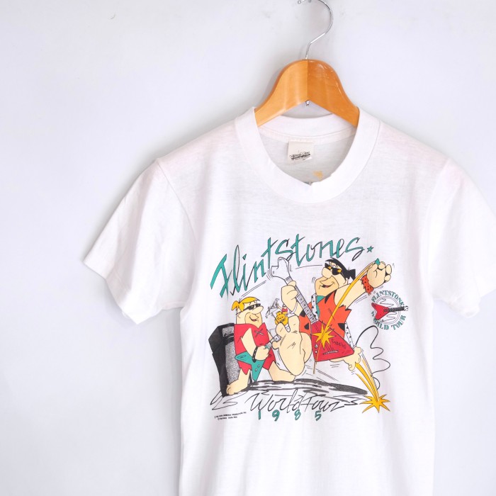 FLINTSTONES 80sコットンポリツアーTシャツ Made in USA | Vintage.City