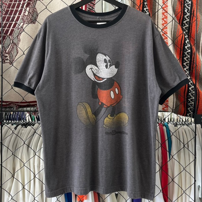 ディズニーヴィンテージ ミッキーマウス キャラクター系 半袖Tシャツ