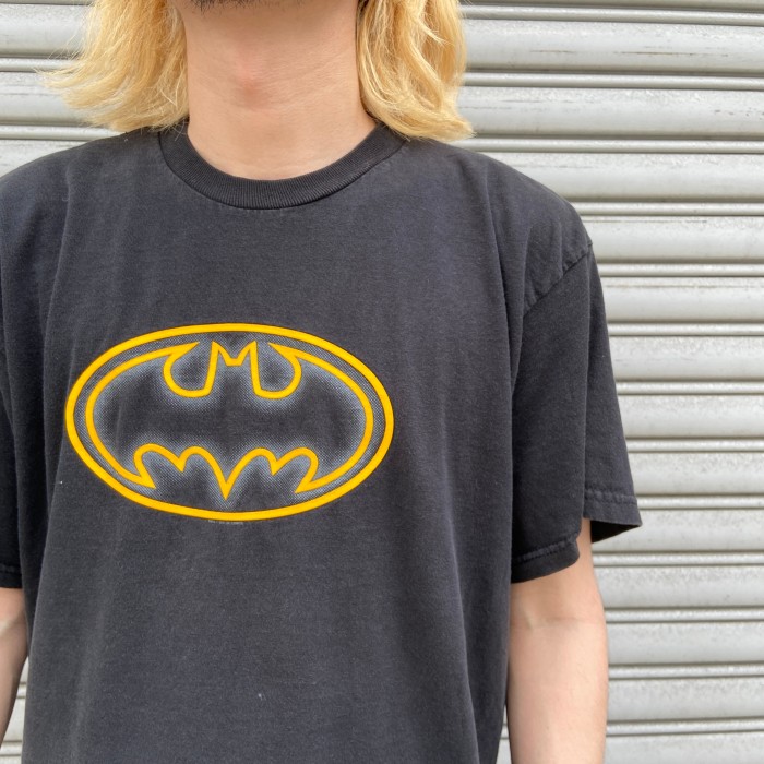 00s BATMAN　ビッグプリントTシャツ　　バットマン　DCコミックス
