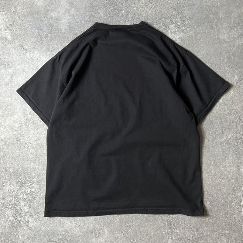 古着屋MONKEYMAN【希少】ZION ボブ・マーリー デカロゴ 半袖 Tシャツ ブラック