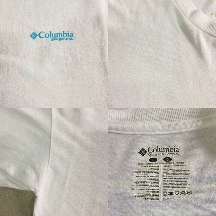Columbia PFG コロンビア サメ アート バックプリント  Tシャツ メンズL | Vintage.City 古着屋、古着コーデ情報を発信