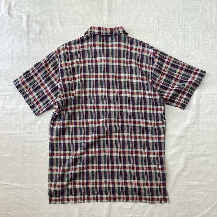 90's Ralph Lauren/ラルフローレン チェックポロシャツ 半袖ポロシャツ