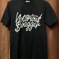 MADE IN JAPAN製 SWAGGER notoriou$ $wagger プリントTシャツ ブラック Sサイズ | Vintage.City 古着屋、古着コーデ情報を発信