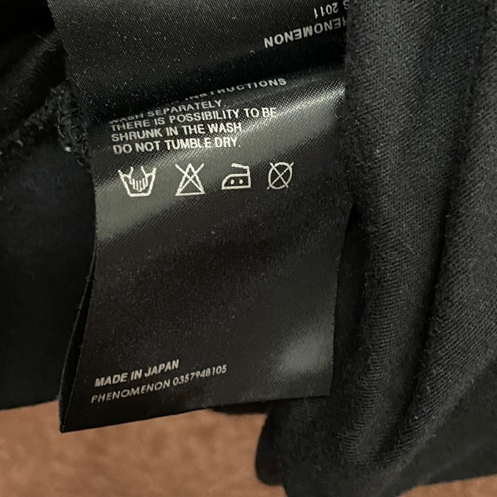 MADE IN JAPAN製 PHENOMENON 2011年SSモデル ポケット付きTシャツ ブラック L/40サイズ | Vintage.City 古着屋、古着コーデ情報を発信