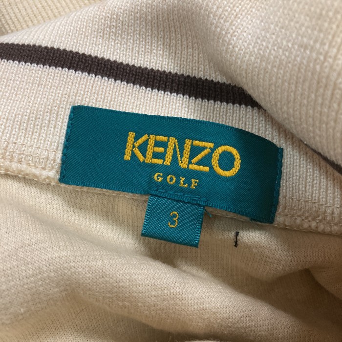 90’s KENZO GOLF長袖ポロシャツ　3 | Vintage.City 古着屋、古着コーデ情報を発信