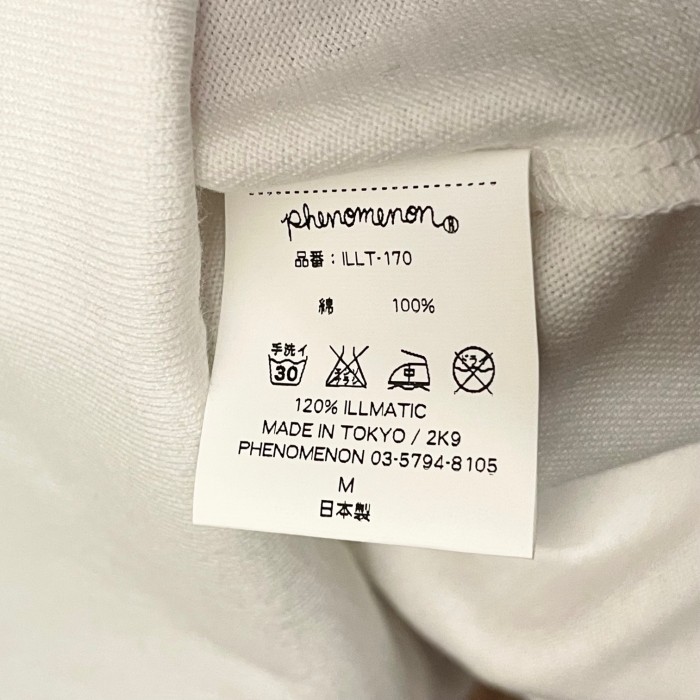 ☆未使用新古品☆ MADE IN JAPAN製 PHENOMENON 2009年モデル プリントTシャツ ホワイト Mサイズ | Vintage.City 古着屋、古着コーデ情報を発信