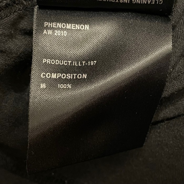MADE IN JAPAN製 PHENOMENON 2010年AWモデル プリントTシャツ ブラック L/40サイズ | Vintage.City 古着屋、古着コーデ情報を発信