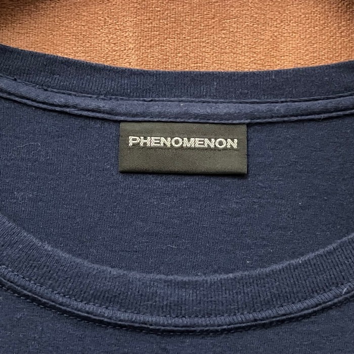 MADE IN JAPAN製 PHENOMENON 2012年SSモデル 家紋ワッペン付きTシャツ ネイビー M/38サイズ | Vintage.City 빈티지숍, 빈티지 코디 정보