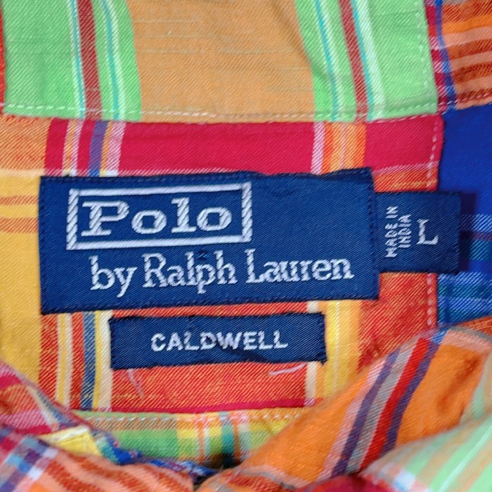Lsize Polo by Ralph patchwork shirt ポロラルフローレン　パッチワーク　シャツ | Vintage.City 古着屋、古着コーデ情報を発信