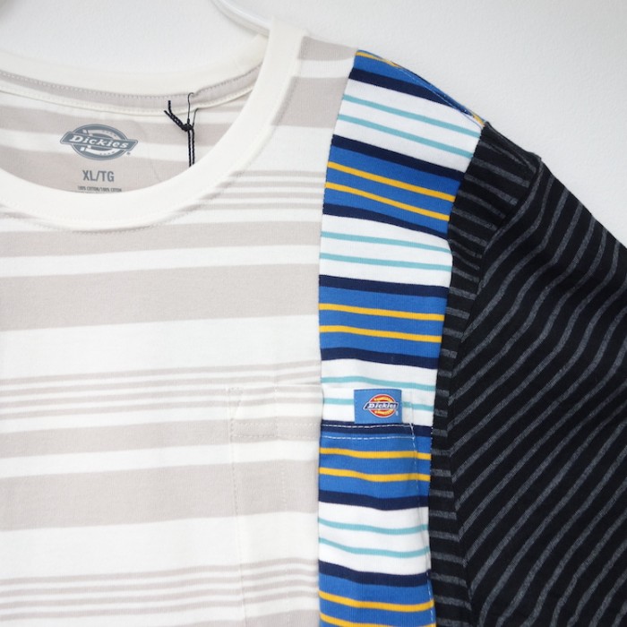 海外限定 Dickies ディッキーズ リメイク ボーダー Tシャツ XL | Vintage.City 古着屋、古着コーデ情報を発信