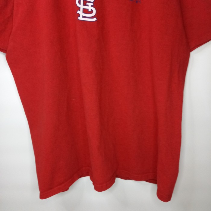 マジェスティック　ベースボール　Tシャツ　半袖　カージナルス　MLB　英字　赤　XL | Vintage.City 古着屋、古着コーデ情報を発信