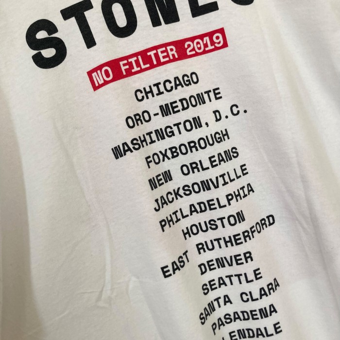 The Rolling Stones ローリングストーンズ オフィシャル バンドTシャツ