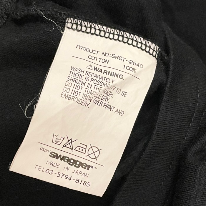 レア MADE IN JAPAN製 SWAGGER 10周年記念プリントTシャツ ブラック Lサイズ | Vintage.City 古着屋、古着コーデ情報を発信