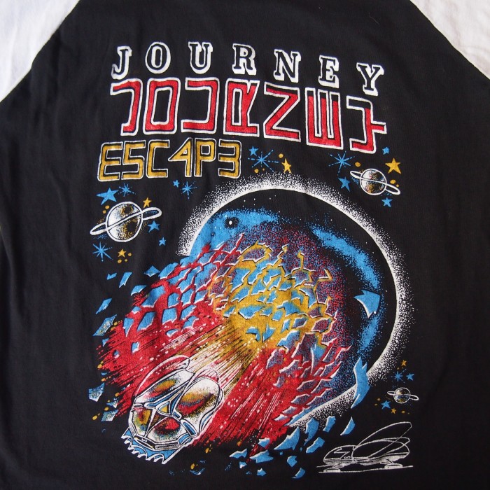 journey frontiers raglan t-shits | Vintage.City 古着屋、古着コーデ情報を発信