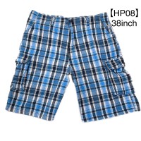 【HP08】38inch check half pants チェック ハーフパンツ | Vintage.City 빈티지숍, 빈티지 코디 정보