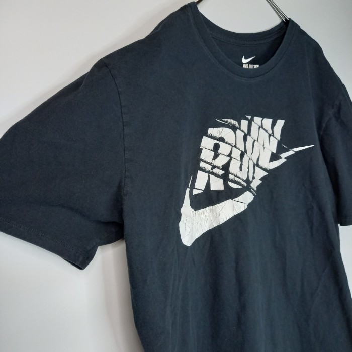 THE NIKE TEE　クルーネック　プリントTシャツ　半袖　ブラック　黒　L | Vintage.City 古着屋、古着コーデ情報を発信