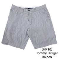 【HP10】36inch TOMMY HILFIGER stripe haif pants 36インチトミーヒルフィガー ハーフパンツ | Vintage.City 빈티지숍, 빈티지 코디 정보
