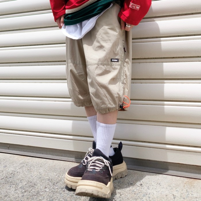 FIRST DOWN side-zip design nylon shorts | Vintage.City 빈티지숍, 빈티지 코디 정보