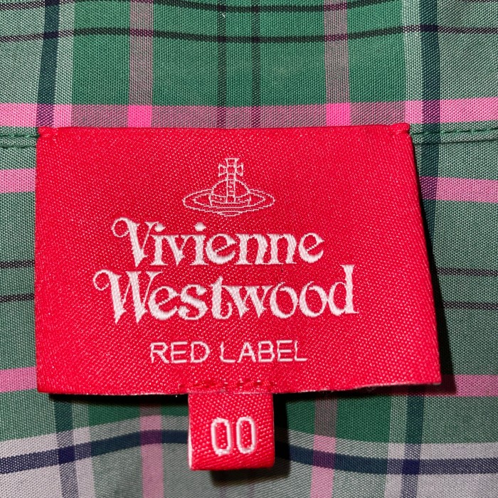Vivienne westwood 変形シャツ red label オーブ刺繍 Vivienne