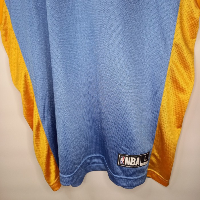 NBA　バスケットボールシャツ　ノースリーブ　タンクトップ　ゲームシャツ　水色　L | Vintage.City 古着屋、古着コーデ情報を発信