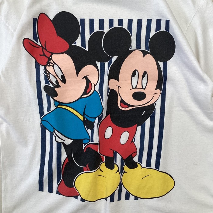 USA製 90's Disney/ディズニー ミッキーTシャツ ミニーTシャツ