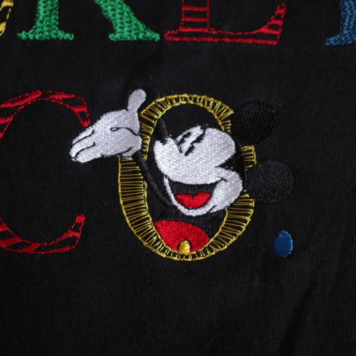 希少90s USA製Disney ディズニー Mickey&co.刺繍Tシャツ | Vintage.City 빈티지숍, 빈티지 코디 정보