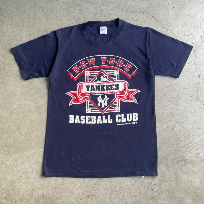 90s USA製 MLBPニューヨーク・ヤンキースTシャツ www.showme.org
