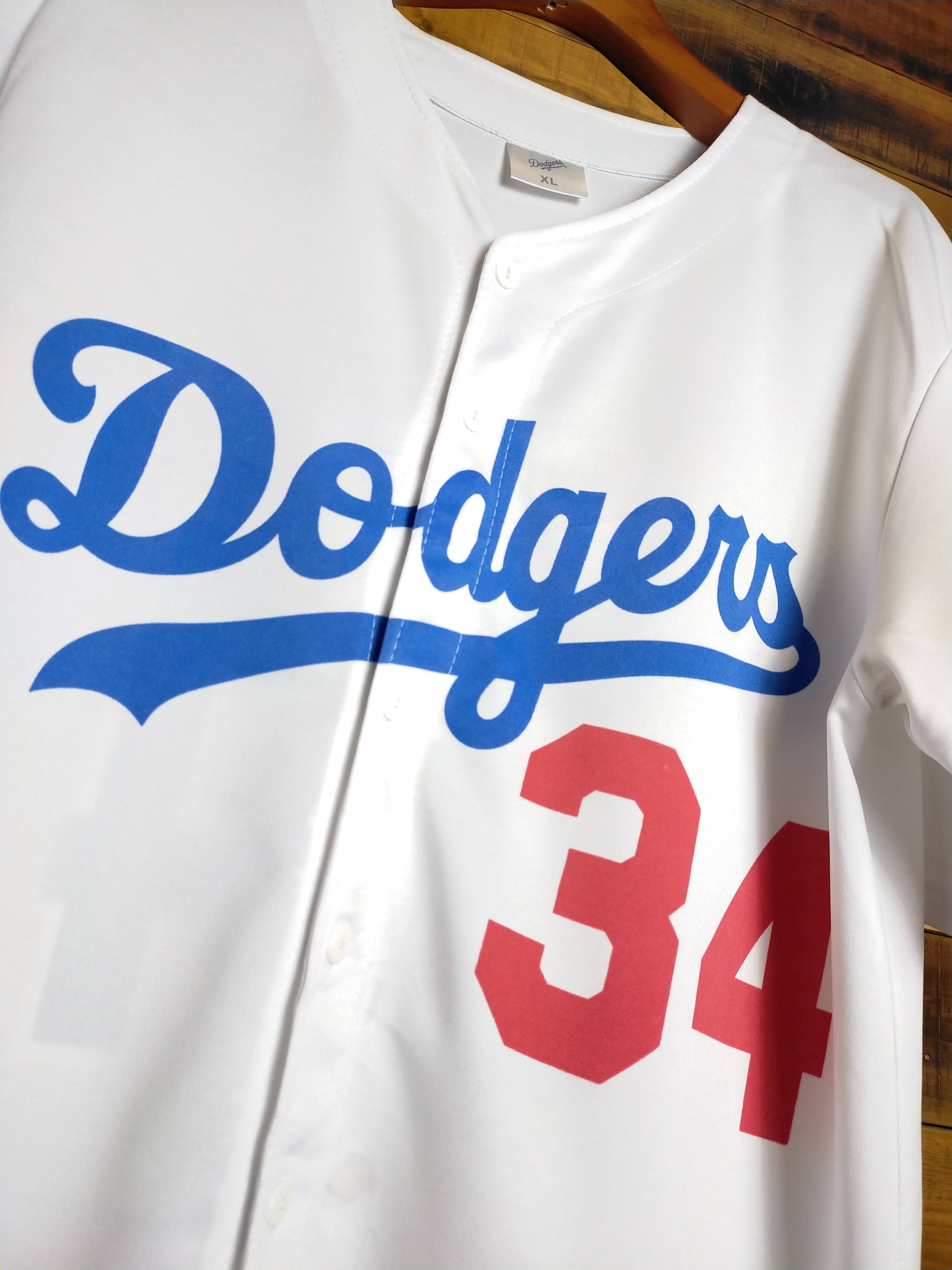80S Dodgersドジャースベースボールシャツ / フェルナンド ...