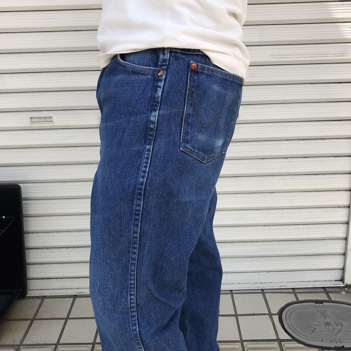 濃紺 90s Wrangler 936PWD INDIGO DENIM PANTS 1990s W36 ヴィンテージ ...