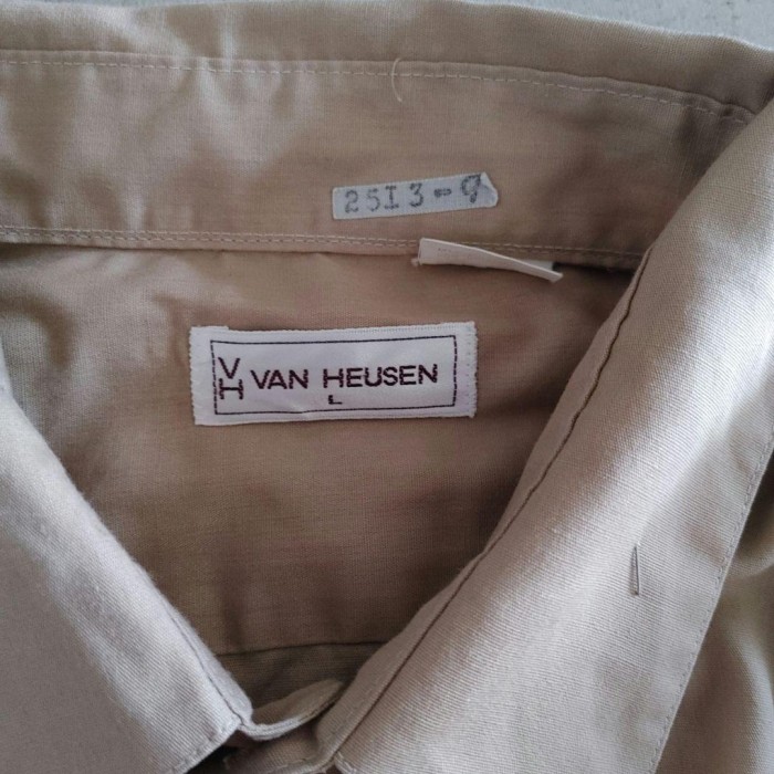 vanheusen デッドストック サファリシャツ　キューバシャツ　L | Vintage.City 古着屋、古着コーデ情報を発信